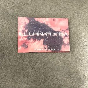 Bright bold beautiful coloured eyeshadow palette